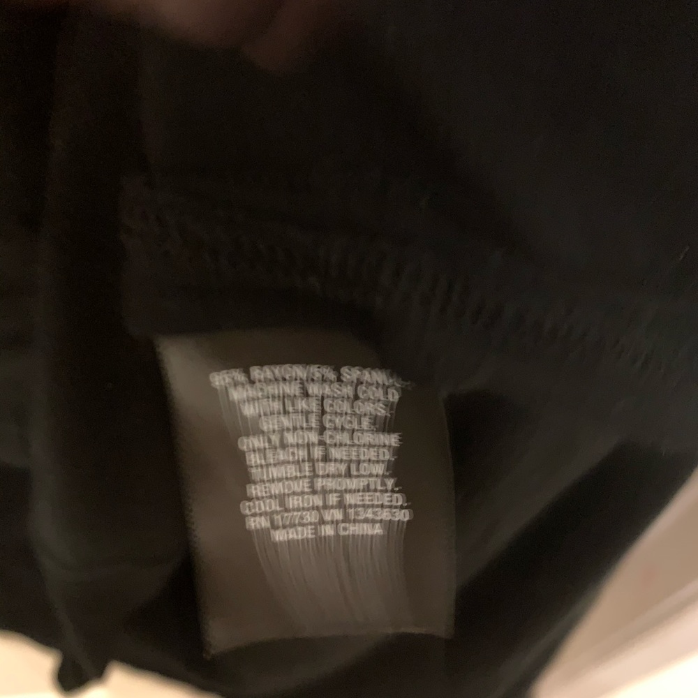 Basic Black Tee - Picture 3 of 3